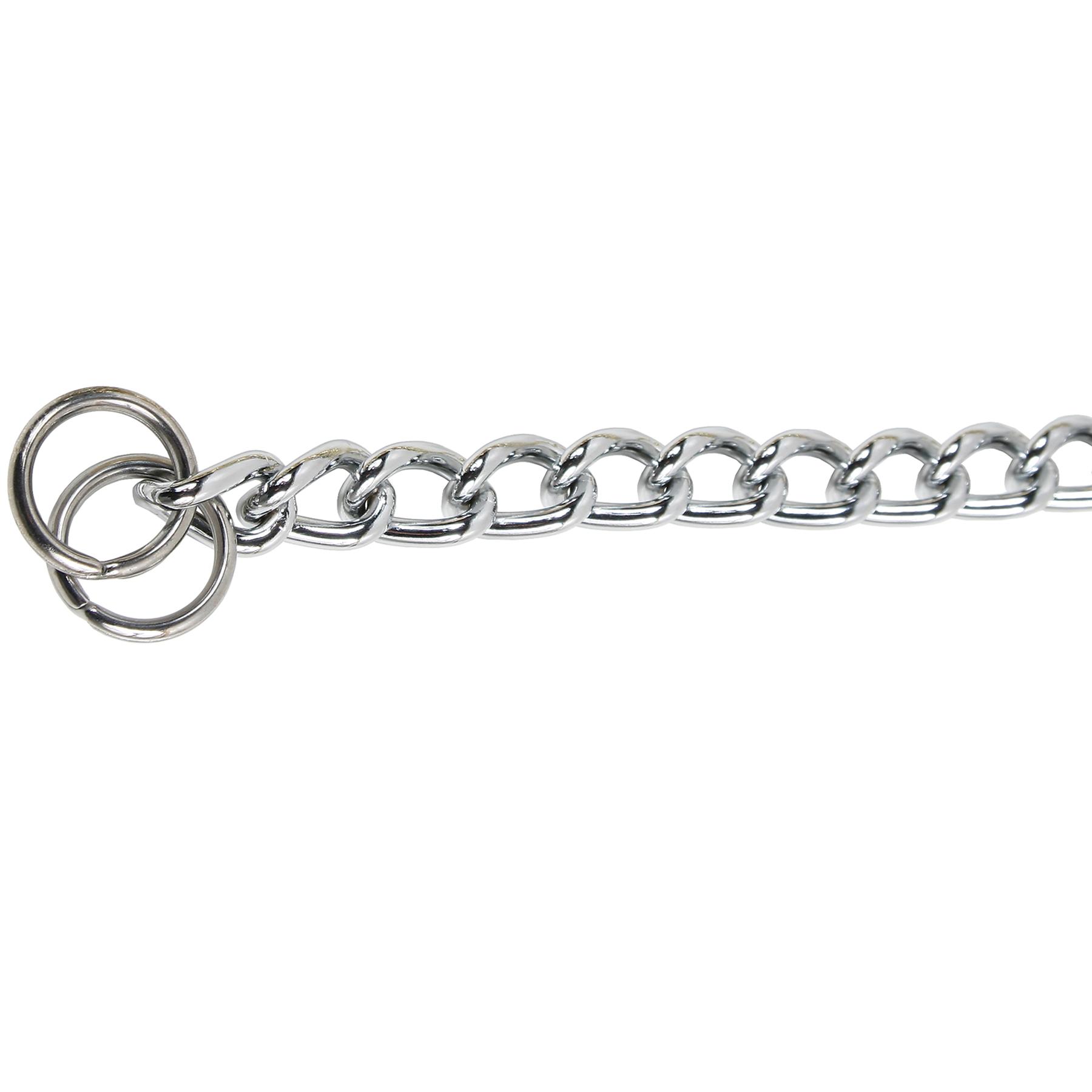 ai02541 Heavy Link Argon Weld Arab Show Chain with Keyring Ends