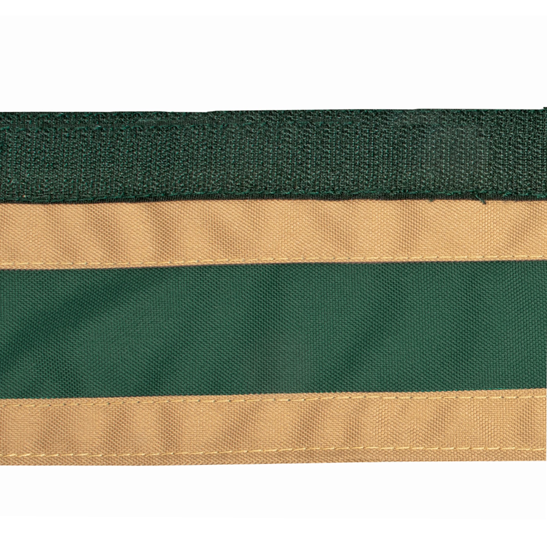 ai33216 Dura-Tech® Two Color Valance Stripe-tan-green